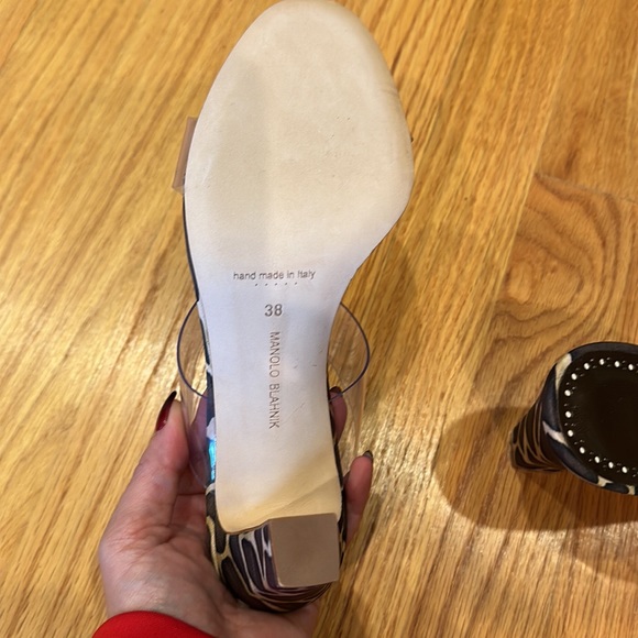 MANOLO BLAHNIK SCOLTO CHEETAH PRINT - BRAND NEW IN BOX - SIZE 7 - Picture 6 of 9